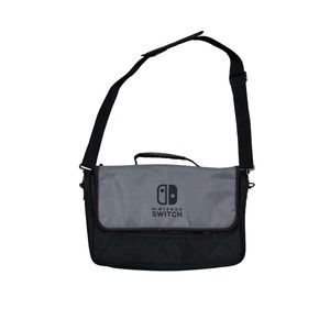 NIntento Switch Travel Carrying Case Gaming Crossbody Black and Grey ($)3937